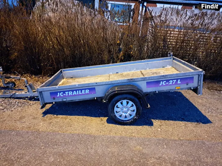 Säljes JC-Trailer 27-L peräkärry