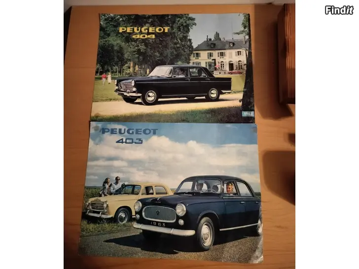 Myydään Pahvitaulu Peugeot