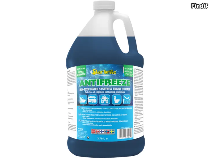 Säljes Star Brite frostskydd för färskvatten och  motorer -73º FANTOY