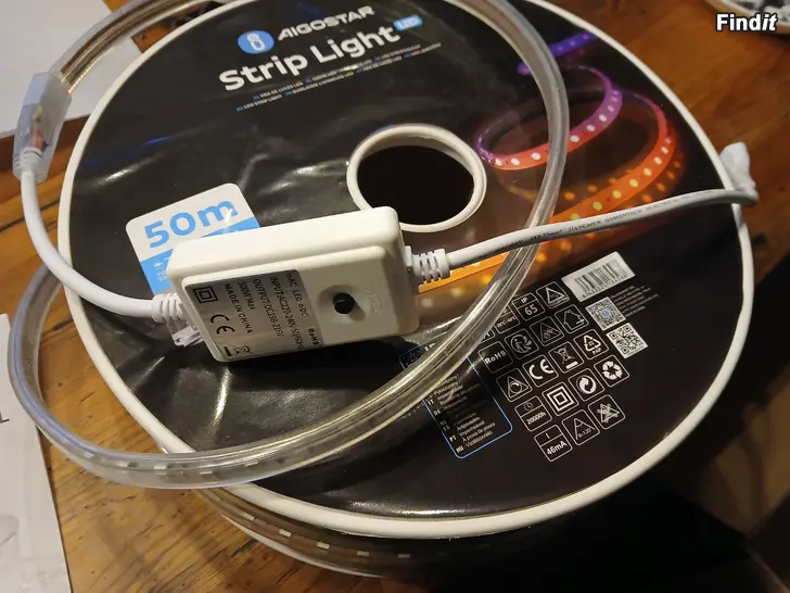 Myydään RGB ledvalonauha 50m