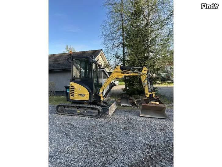 Uthyres Yanmar Vio27 + Engcon rotortilt