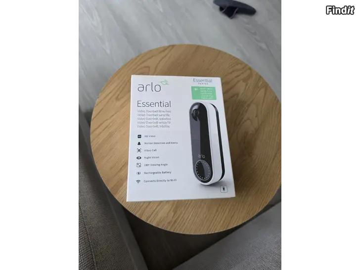Myydään Arlo Essential Video Doorbell AVD2001