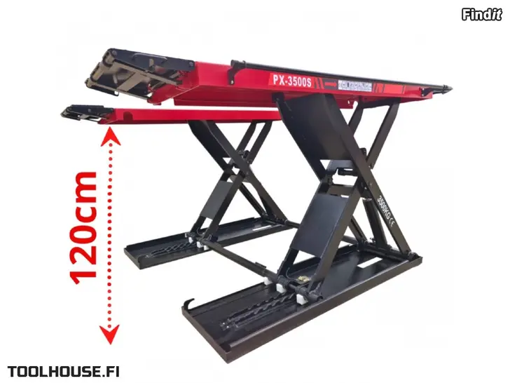 Säljes Flyttbar saxlyft 3,5T 120cm