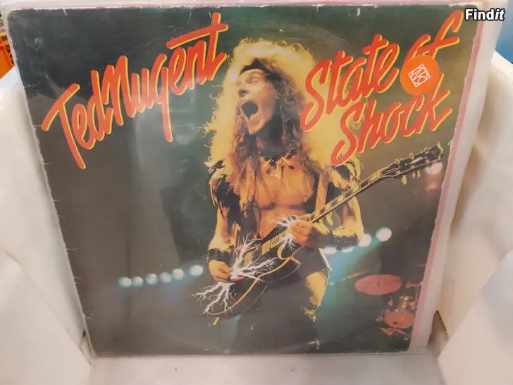 Myydään Ted Nugent LP levyt