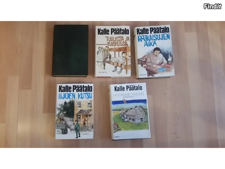 Säljes Kalle Päätalo kirjat 7 kpl