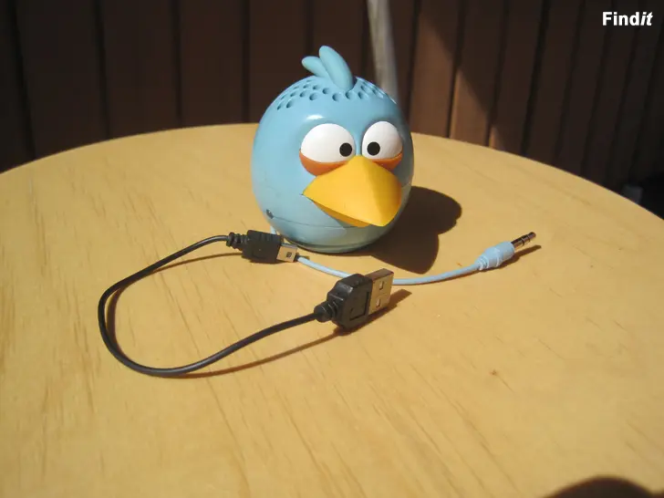 Myydään Angry Birds . Minikaiutin / Högtalare