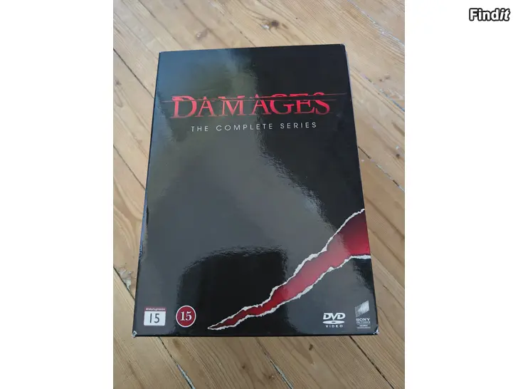 Myydään Damages dvd boksi