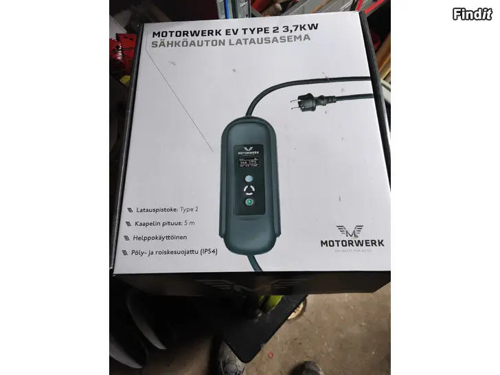 Säljes Laddningskabel type2  3,7kw