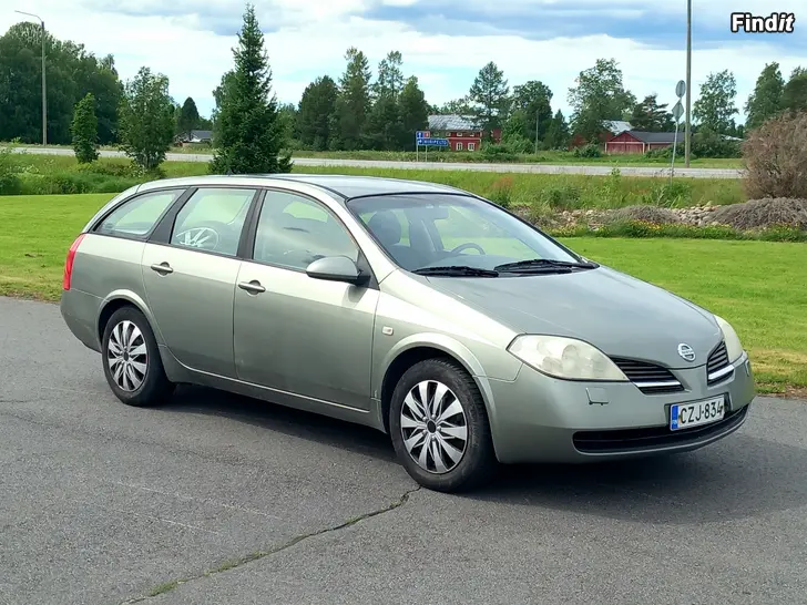 Myydään Nissan Primera 1.6 Bensa Farm.-06