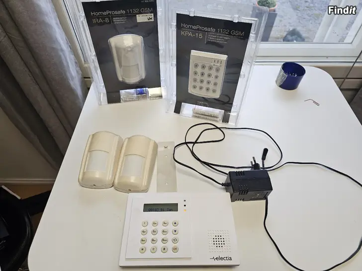 Säljes Alarmsystem Home Safe GSM paket