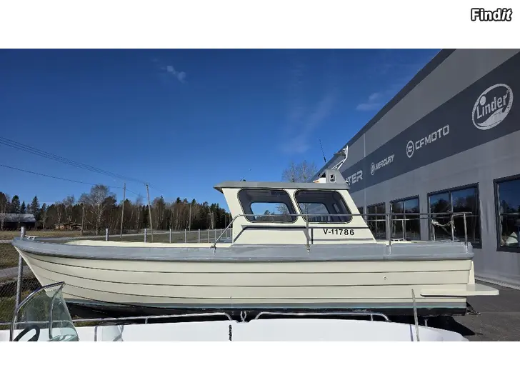 Myydään Lindqvist 24 -92  Volvo Penta D2-75F  Vakaa ja taloudellinen akselivetovene