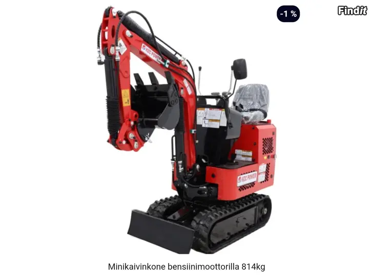 Säljes minigrävmaskin