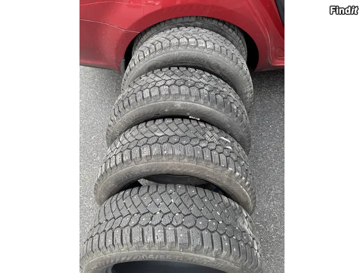 Myydään Nastarenkaat Gislaved 205/55R16, kuin uudet