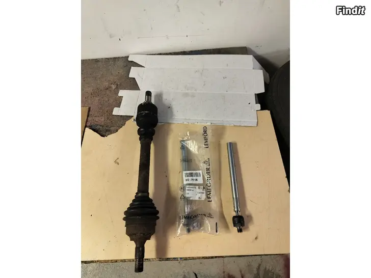 Myydään Vetoakseli raidetangon sisä