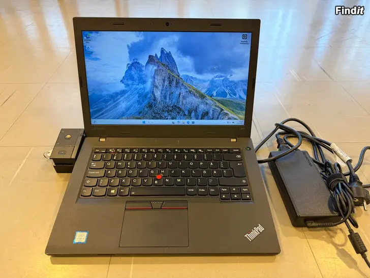 Myydään Lenovo ThinkPad L470, Telakka, Win11