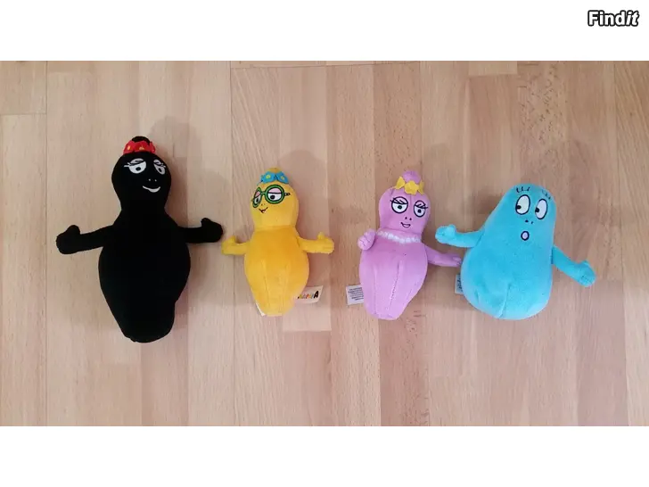 Myydään Barbapapa Pehmolelu Anime 4kpl