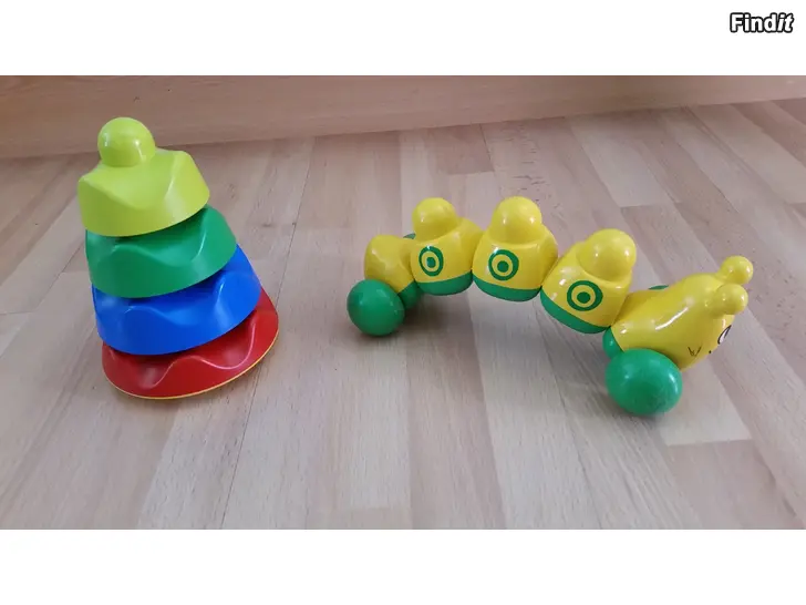Säljes Lego Primo toukka ja torni 10e