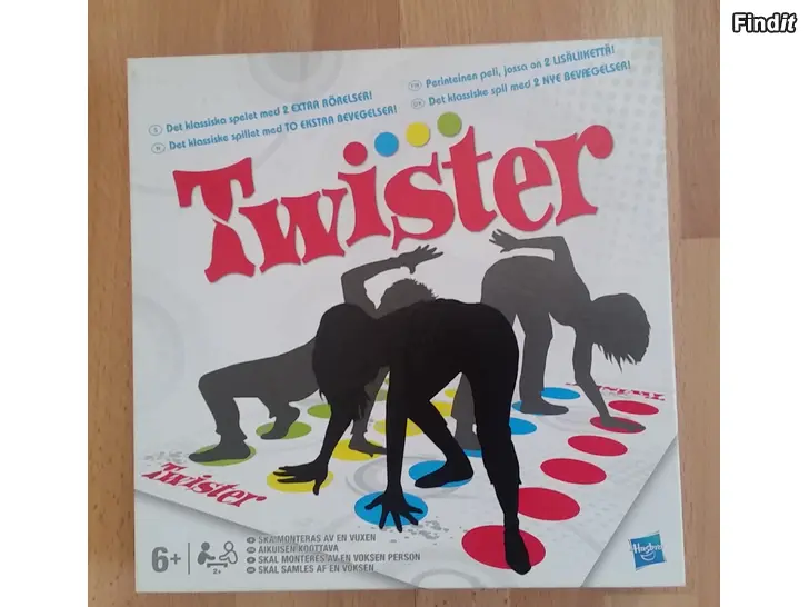 Myydään Twister peli Hasbro -hinta 12e