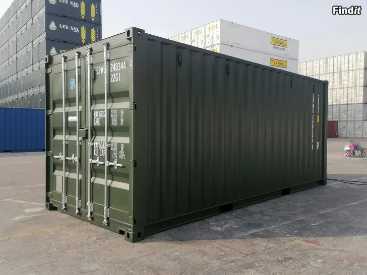 Säljes 20 och 40 fots containers