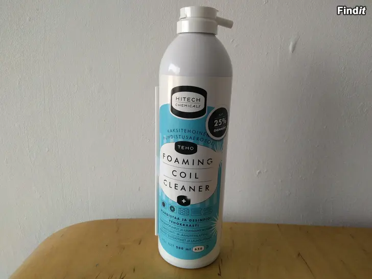 Myydään Ilmalämpöpumpun puhdistusvaahto  Foaming Coil Cleaner 500 ml