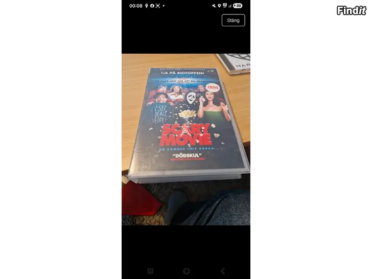 Myydään 5 vhs 1 dvd