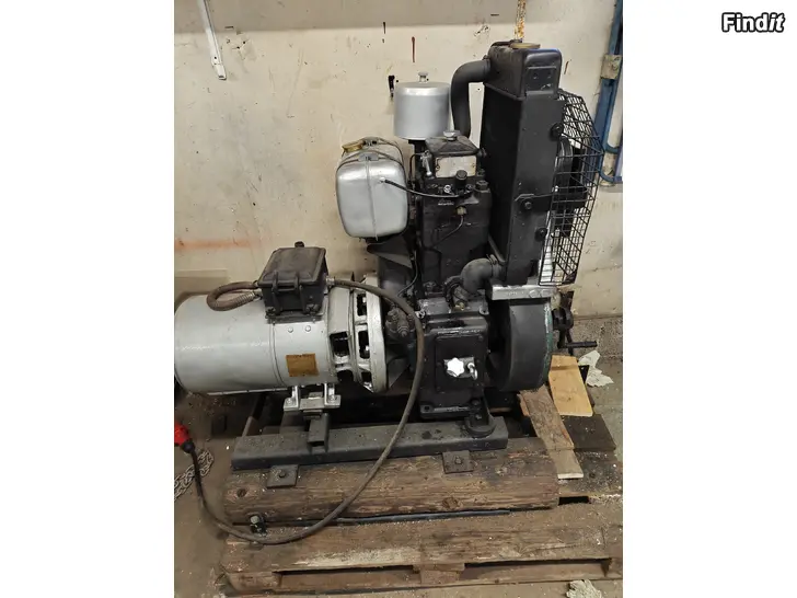 Myydään Diesel generator 380v/220v 3.5 kw