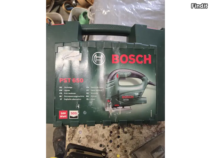 Myydään Bosch pst 650 pistosaha