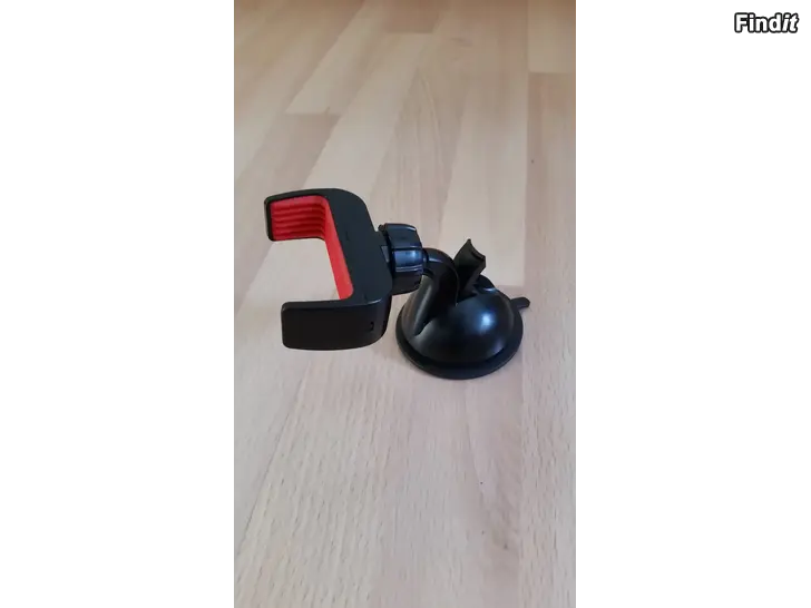 Myydään Kännykkäteline imukuppikiinnitys min5.5cm max 9cm hinta 5e