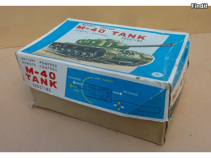 Myydään M-40 Tank Japanilainen peltilelu