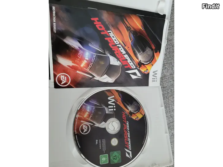 Myydään Need for speed - hot pursuit wii
