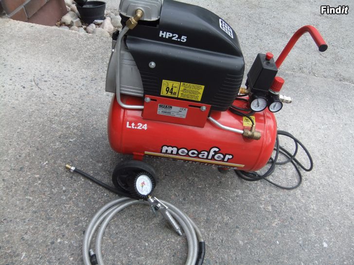 Säljes Säljes Kompressor MECAFER LT 24