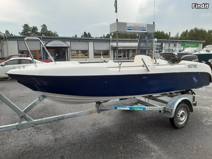Säljes ProMare 500 + Suzuki DF50 pulpetbåt
