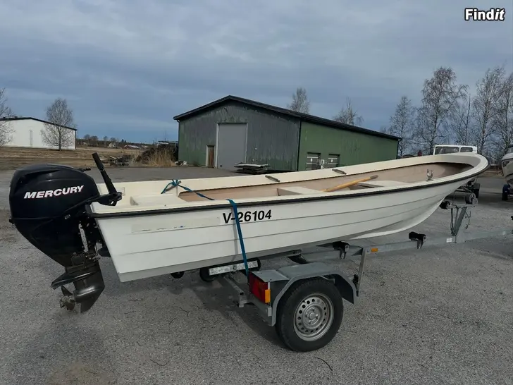 Säljes Paro 470 + Mercury 25 efi