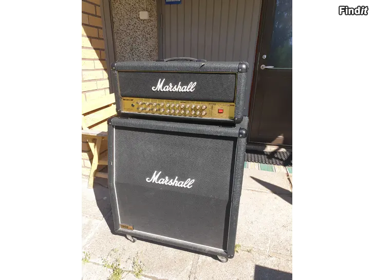 Säljes Marshall valvstate + 1960 lead cab