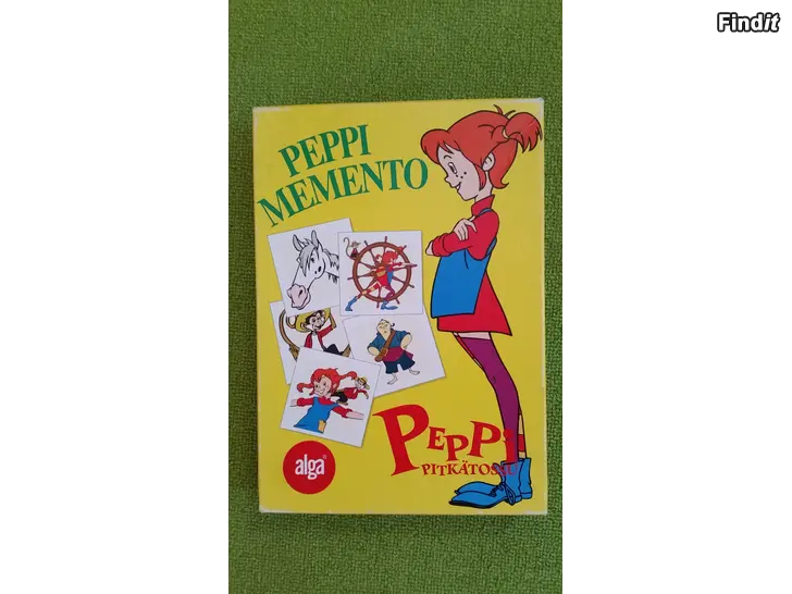 Säljes Peppi Memento vintage muistipeli Alga 1997 -hinta 12e