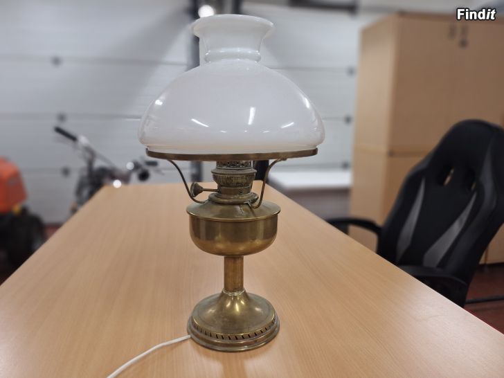 Säljes Koppar - Mässing lampa Mirador från 1930 talet