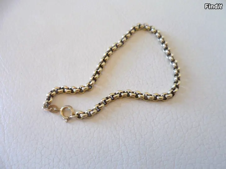 Säljes Unoaerre Kulta 4g papuranneketju 20cm