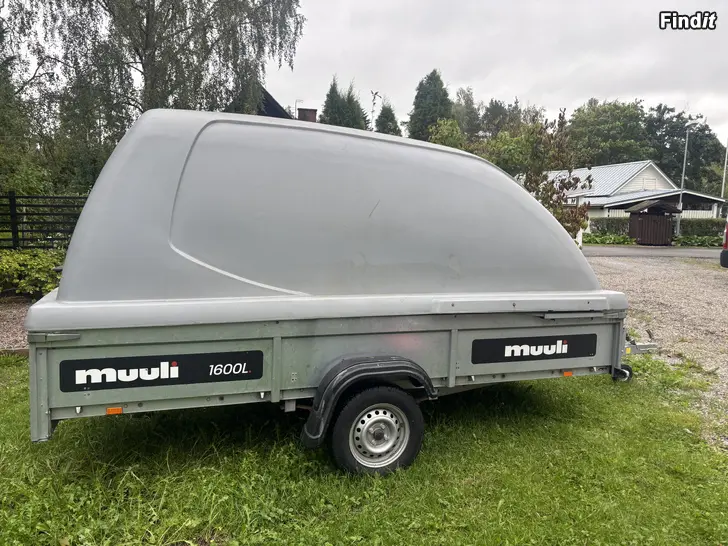 Myydään Muuli 1600L Juncar kuomu ja kippi