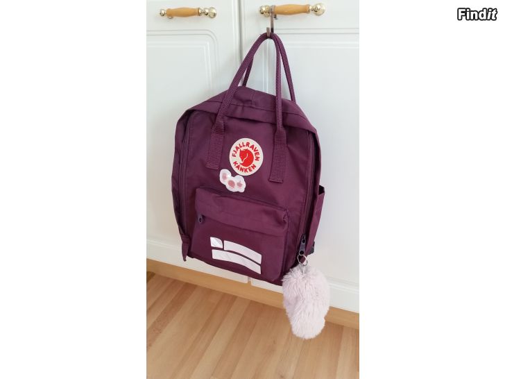 Myydään Fjällräven Kånken reppu violetti 10e