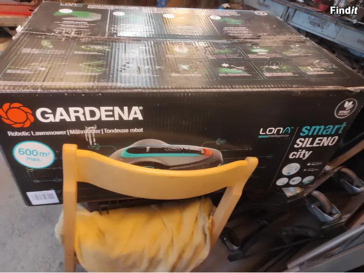 Säljes Gardena smart sileno city 600