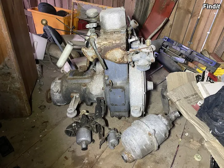 Myydään Olympia 6.5hp merikytkimellä