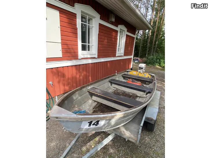 Säljes Fiskars Aluminiumbåt