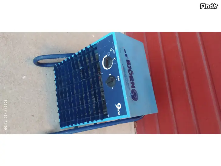 Säljes Svensktillverkad Värmeblåsare Elbjörn 9 kw för yrkesbruk