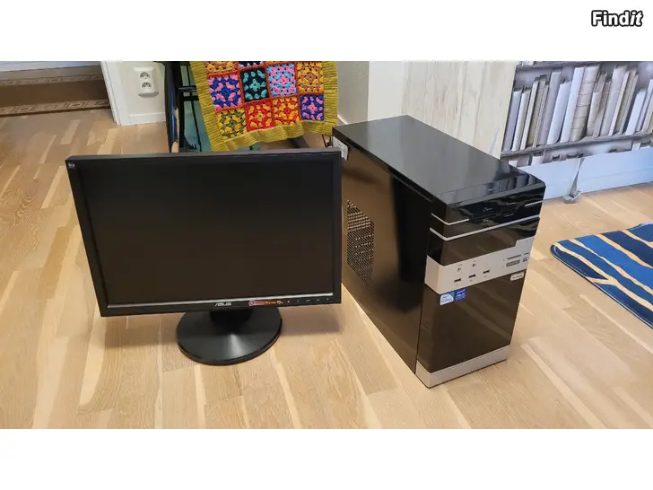 Säljes Bordsdator + 19 skärm