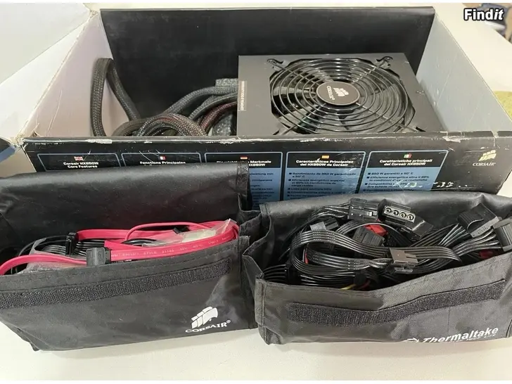 Myydään Corsair HX850W ATX-Virtalähde