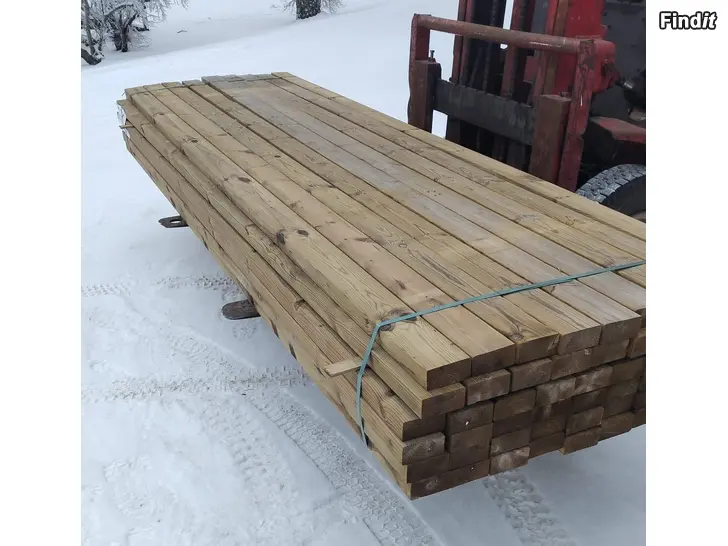 Myydään Painekyllästetty vihreä 48x98 ERÄ 194,7m