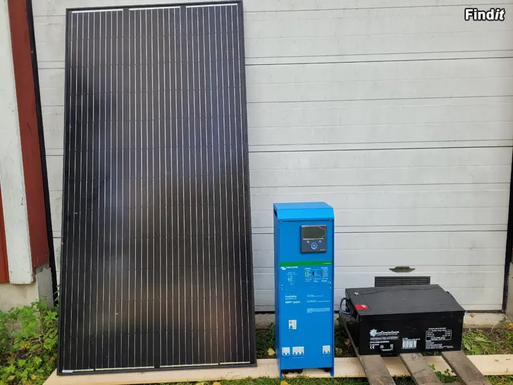 Säljes Solpanel paket / Aurinkoenergiapaketti