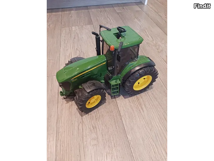 Säljes Bruder traktor, kärror och caterpillar