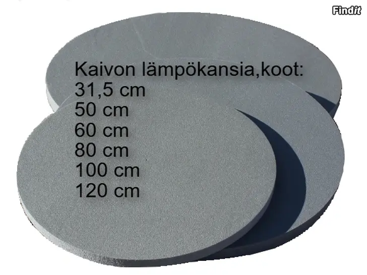 Myydään Kaivon lämpökansi,solumuovia,jäätymissuoja