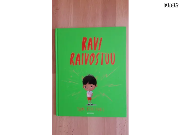 Säljes RAVI RAIVOSTUU - Tom Percival lastenkirja  -hinta 6e